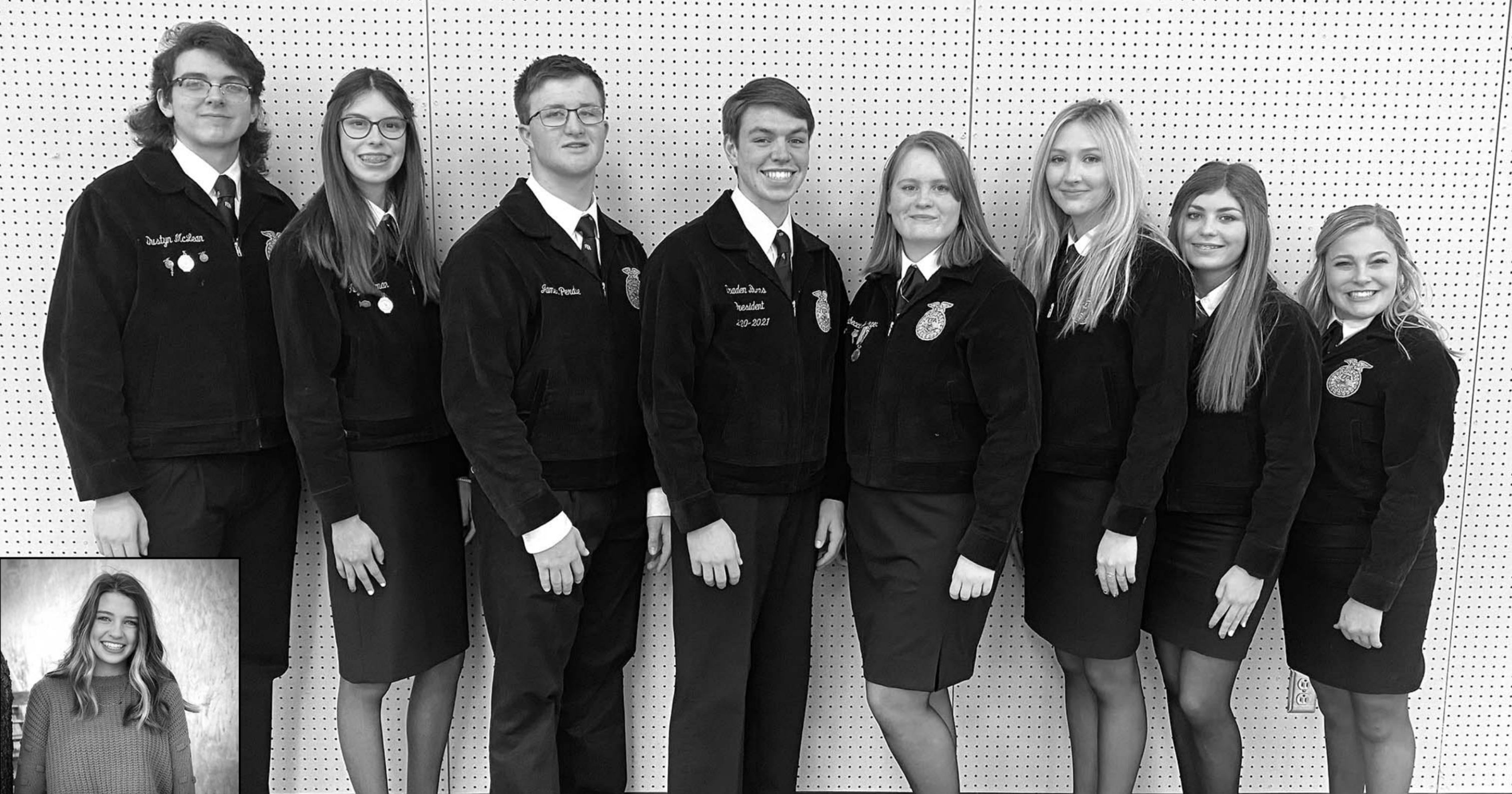 202021 Kingfisher FFA Chapter Officers Kingfisher Times & Free Press
