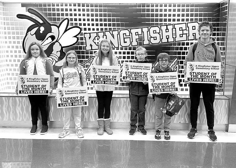 November Students of the Month Kingfisher Times & Free Press