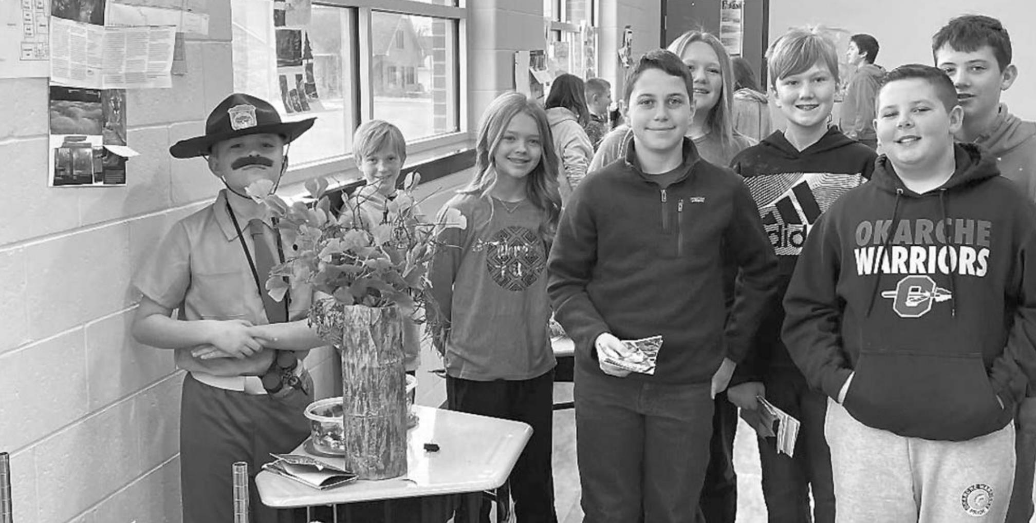 Okarche fourth graders gather, present data on national parks