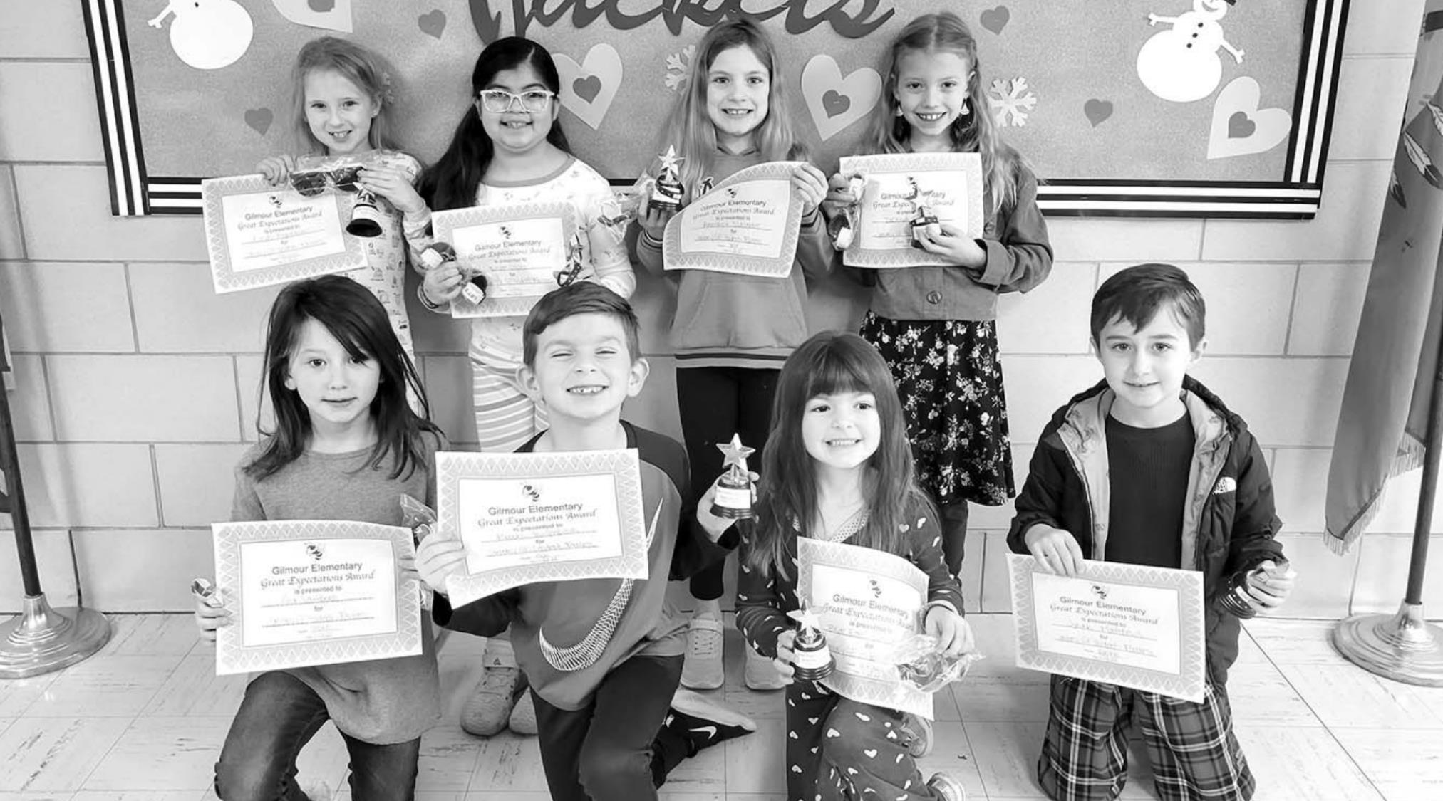 Gilmour names GE students Kingfisher Times & Free Press