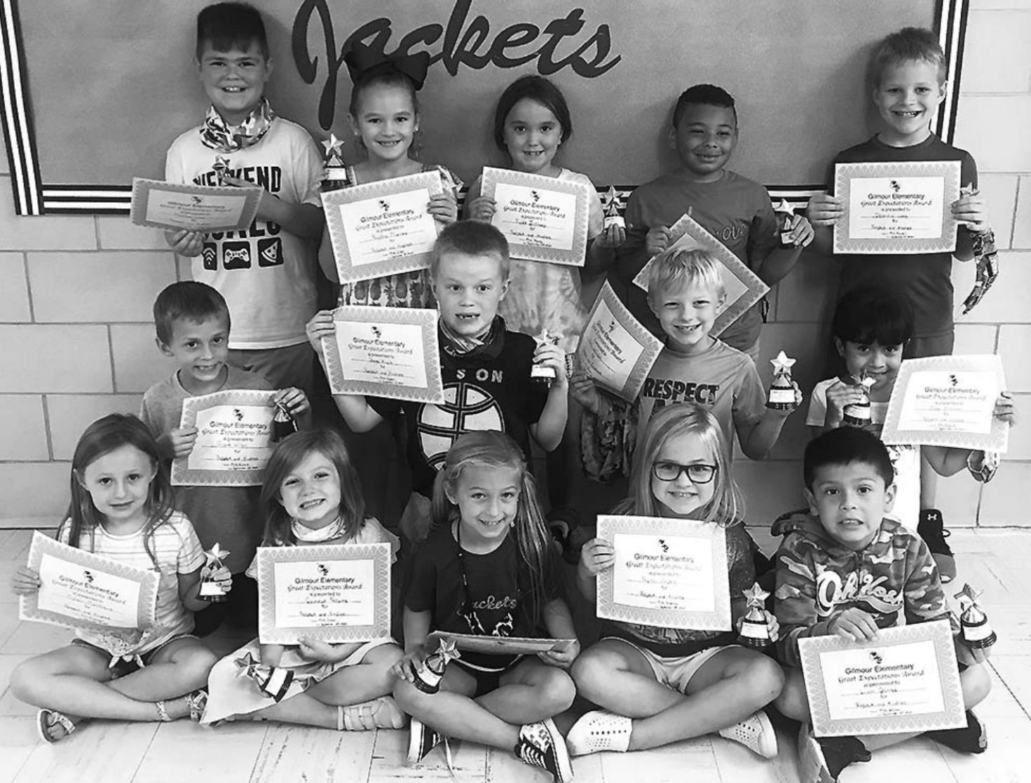 Gilmour Elementary announces GE Award winners Kingfisher Times & Free