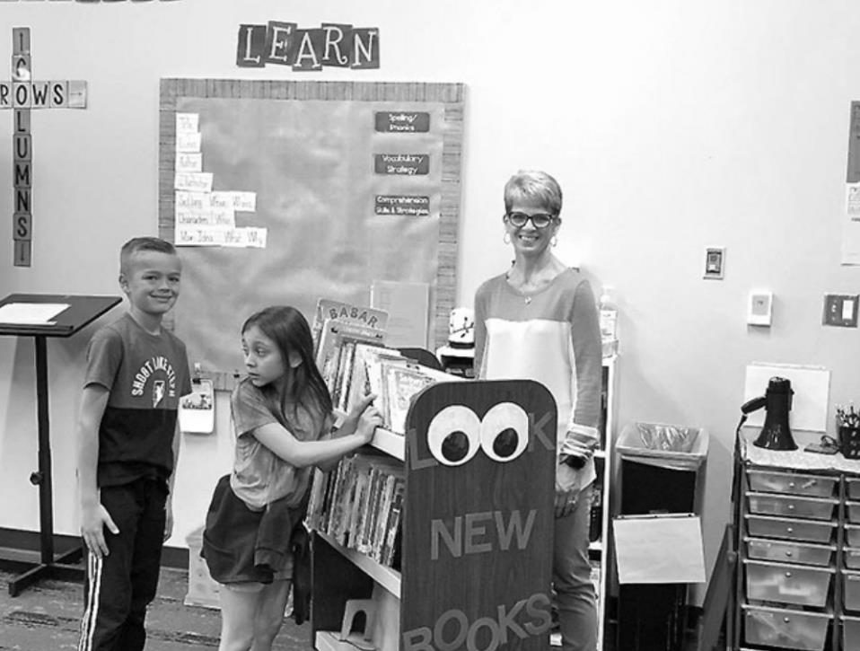 Okarche students take part in Read Across America program Kingfisher