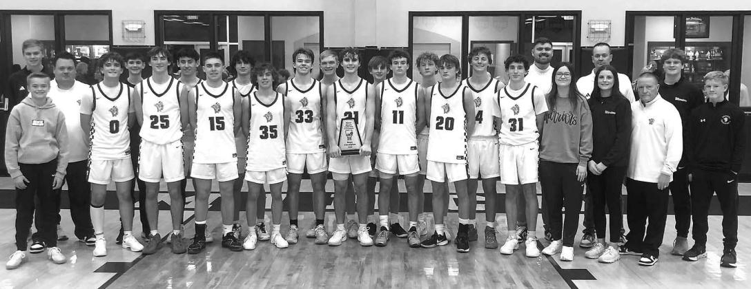 OKARCHE was dominant en route to winning the 2025 Three Rivers Conference Tournament. The Warriors won their games by an average of 47 points in claiming their second straight title and sixth overall. [Photo provided]