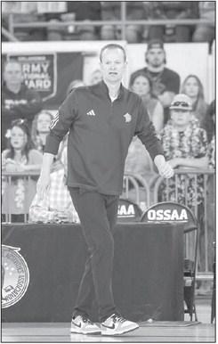 OKARCHE COACH Aaron West’s team went 0-3 at last week’s Tournament of Champions, but he said his squad is already hard at work improving some of the flaws that were exposed. [Photo by Russell Stitt/www.stitt.smugmug.com]