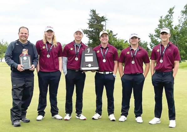 Cashion finishes 2nd in 2A boys golf team race