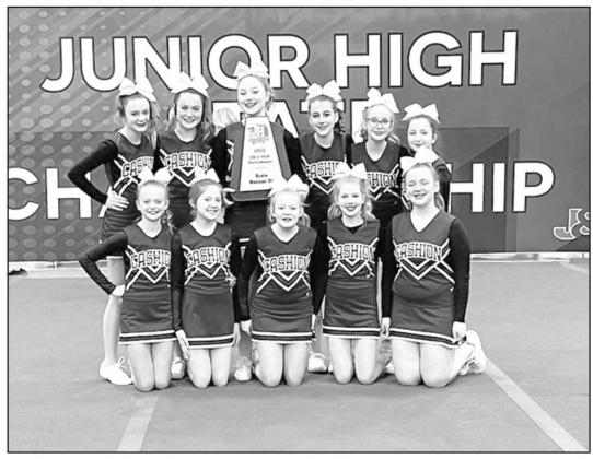 CMS cheer claims state runner-up
