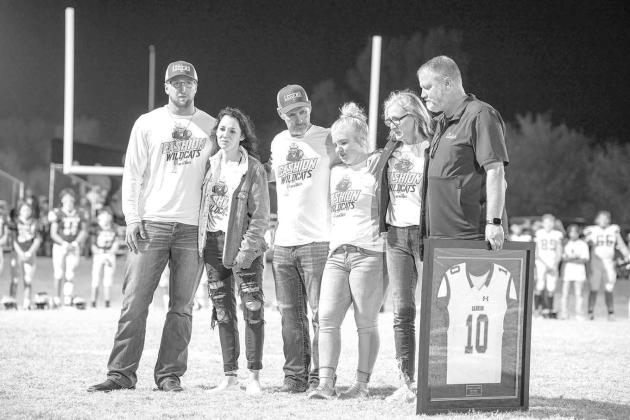 Cashion retires jersey of Brexten Green