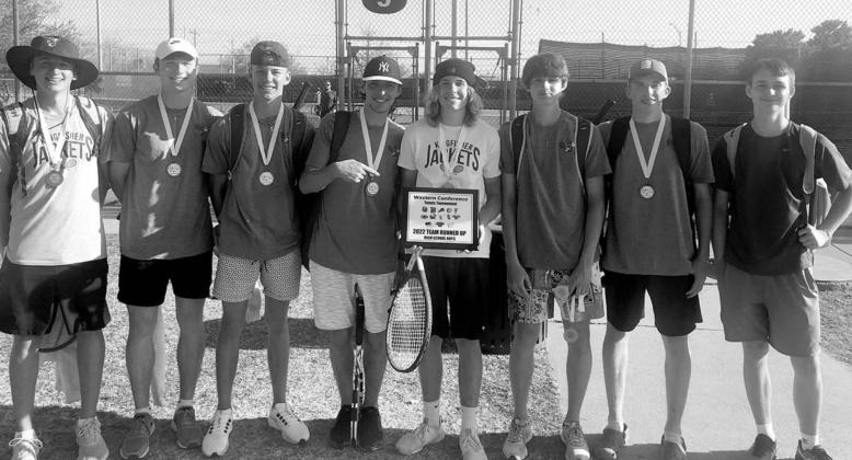 KHS boys 2nd in conference tennis