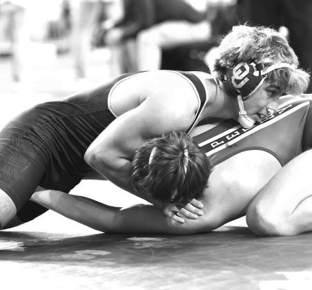 Cashion wrestling history in the making