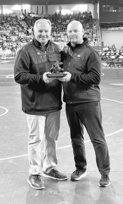 Cashion wrestling history in the making