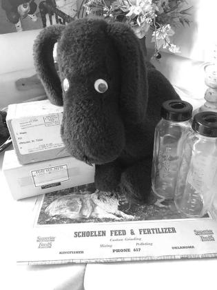 PLETHORA OF Remembrances, including baby bottles, toys and historical documents, members of Madalea Russell’s family found recently in the family residence.