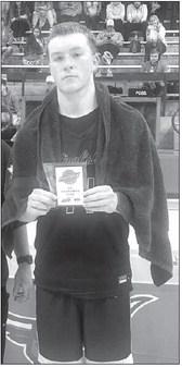 KHS SENIORS Cash Laird (left) and Hayes White were named to the Wheat Capital Tournament all-tournament team last weekend. [KT&amp;FP Staff Photos]