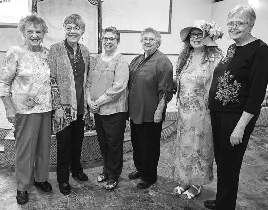 Kingfisher County OHCE club members gather for Spring Council meeting