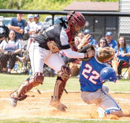 Rebel bats too much for Cashion in 2A quarters
