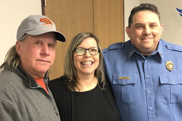 Terri (Yost) Talley stays in touch with her rescuers, Rowdy Baxter and Ryan Woodard. Article Image Alt Text