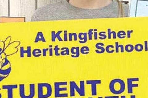 Heritage Elementary School Students of the Month