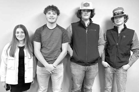 Rotary hosts 4 KHS seniors