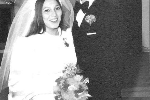 Debra and Randy Hamil in 1973