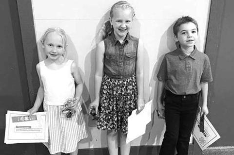 County 4-H speech contest winners