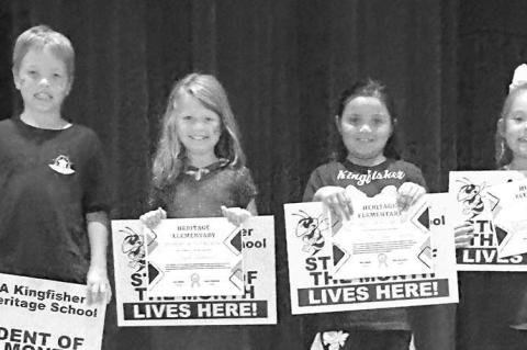 HERITAGE STUDENTS OF THE MONTH