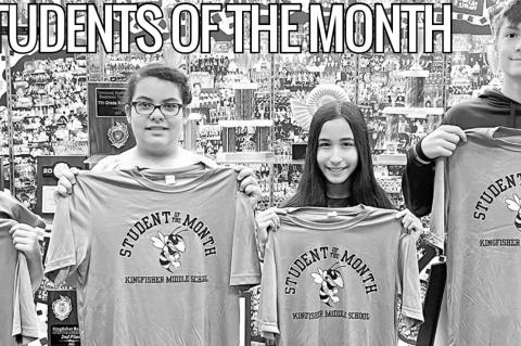 KMS STUDENTS OF THE MONTH