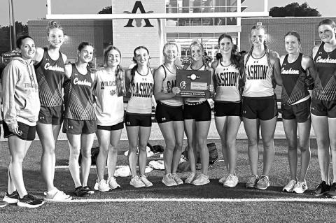 Cashion girls claim Class 2A regional track championship