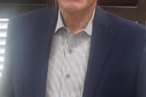 RETIRING ATTORNEY Paul Schulte stands in the same spot on Thursday as he did when the photo on the left was taken 44 years ago. [KT&amp;FP Staff Photo]