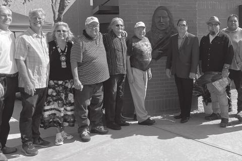 Local Lame Bull sculpture hailed as ‘grand gesture’ by C&A tribal gov