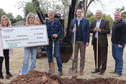 Midship donates $10K for trees, playground