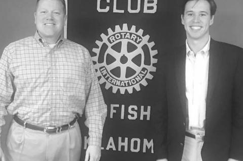 Lankford rep visits Rotary