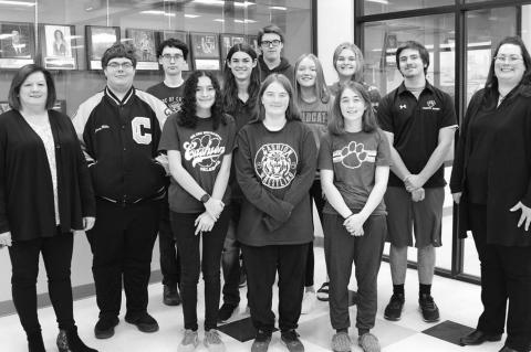 Cashion academic team finishes area runner-up, qualifies for state