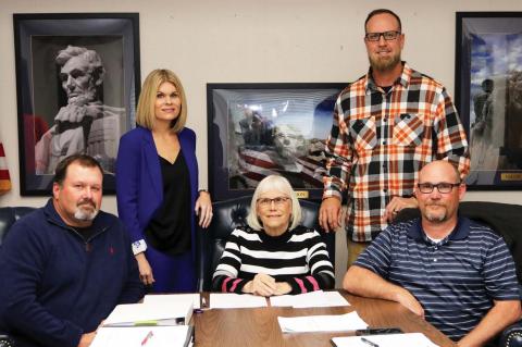 KPS Board reorganizes after seating new member