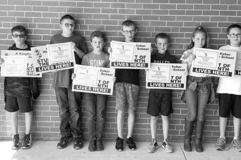 Heritage Elementary Great Expectations Award winners