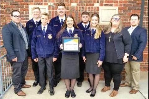 Lomega, Hennessey FFA chapters receive STEM grants
