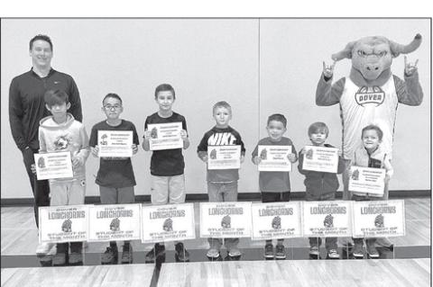 Dover Elementary School announced recently its Students of the Month for January 2025. Pictured with Principal Jared Reese are, from left: Zakarius Phengphongsavanh, fifth grade; Jeremiah, Montes, fourth grade; Jonah Matthews, third grade; Zane Belt, seco
