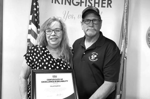 KINGFISHER ELECTRIC RECOGNIZED