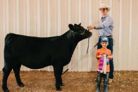 kingfisher County Fair Livestock show winners
