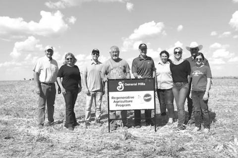 Loyal producer Pope taking part in General Mills conservation project