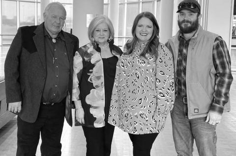 AND THE WINNERS ARE. . . . HPS teachers Teresa Hugaboom and Amanda Luper