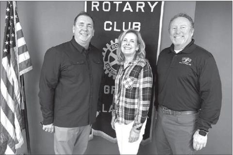 Blair, Cameron provide KEF updates to Rotary