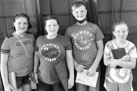 Lomega 4-H dairy judging team completes season, places in top-three at state contest