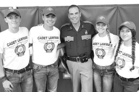 Four area students graduate from recent Cadet Lawman Academy