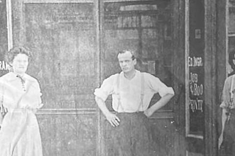 Pictured above is the staff of the Kingfisher Star and Free Press taken in front of the current Kingfisher Times and Free Press building in the early 1900’s. This is a weekly feature, which brings back the history of our community and area as chronicled
