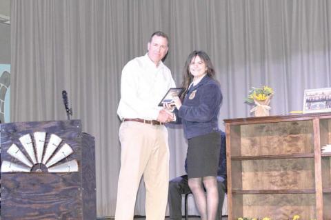 Cashion FFA Chapter holds annual banquet
