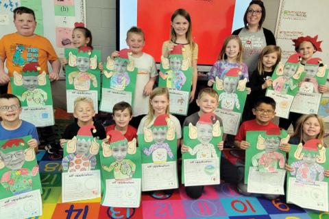 DEAR SANTA: 1st graders share elf skills