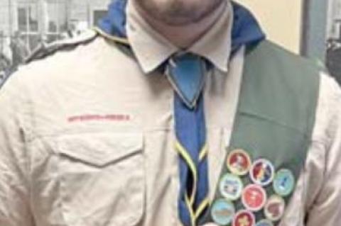 Fahlenkamp earns highest Scout honor