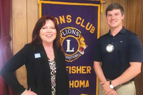 State Lions officer addresses local club