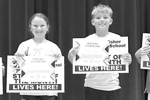 HERITAGE STUDENTS OF THE MONTH