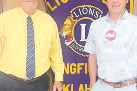 Glover discusses plans for, touts strengths of school district during Lions Club address
