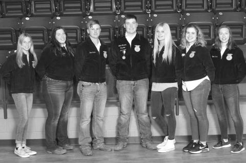 2020-21 Okarche FFA Chapter Officers